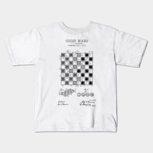 CHESS BOARD patent Kids T-Shirt